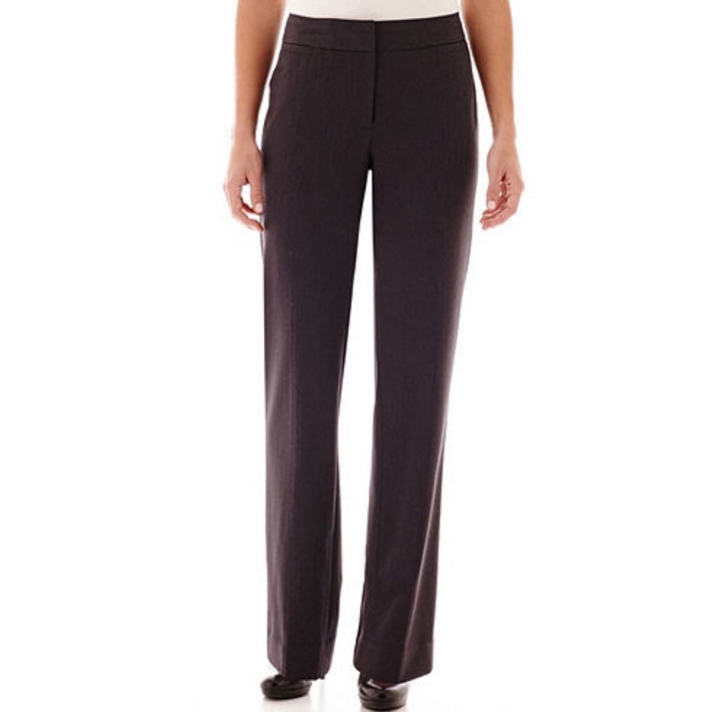 Liz Claiborne Audra Classic Straight Leg Pants